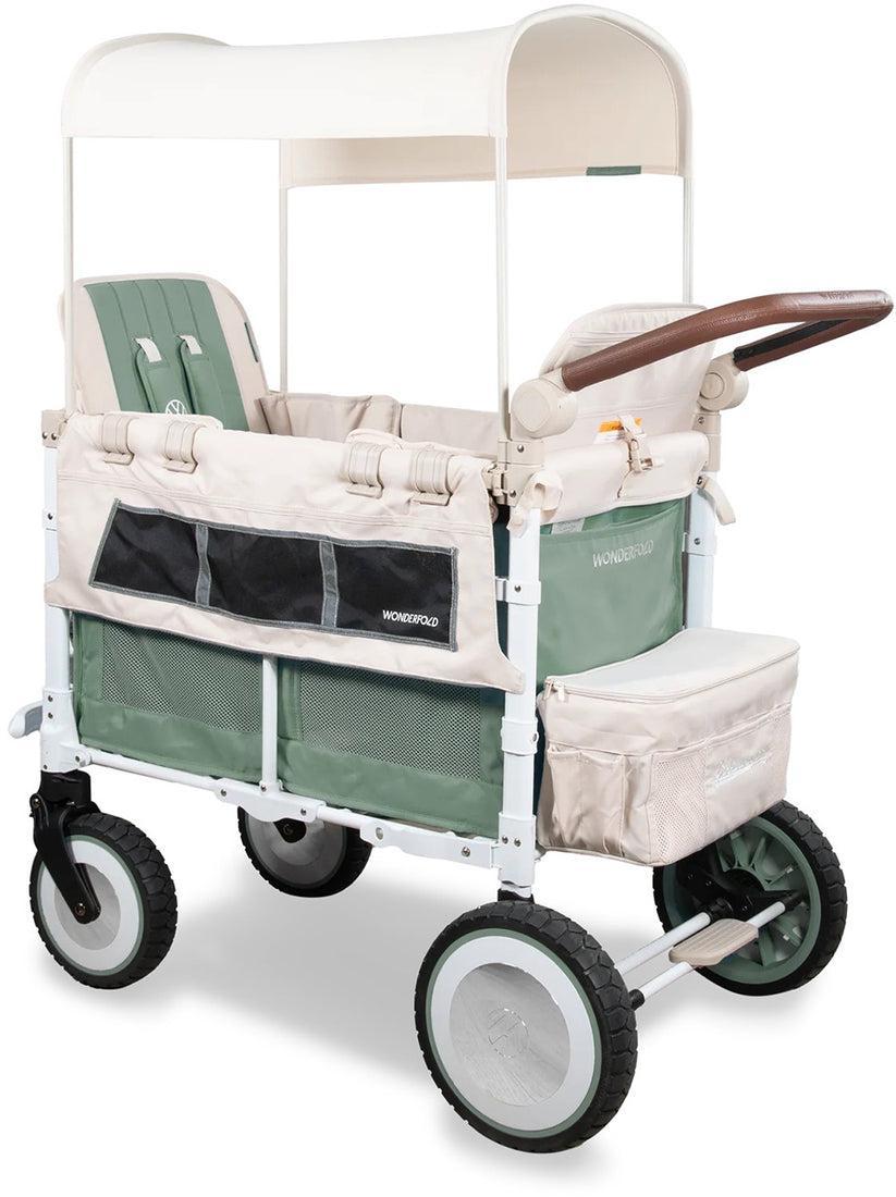 Wonderfold VW2 Volkswagen Stroller Wagon Sage Green