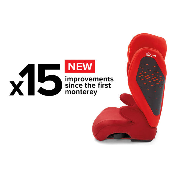 Buy Diono Monterey 4DXT Latch 2 in 1 Booster Car Seat Red