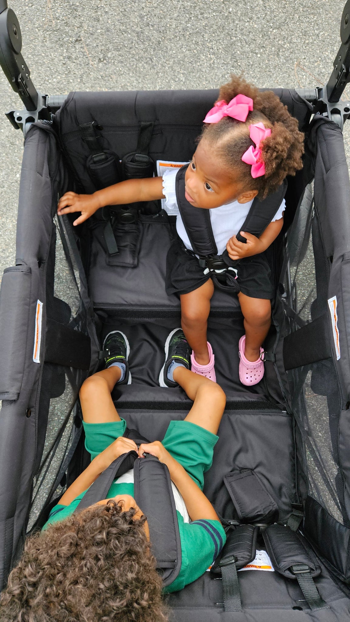 Buy Keenz DUO: The Dynamic Passenger Stroller Wagon (Black