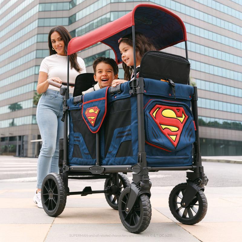 WonderFold Superman Elite Pro Stroller Wagon (2 Seater)