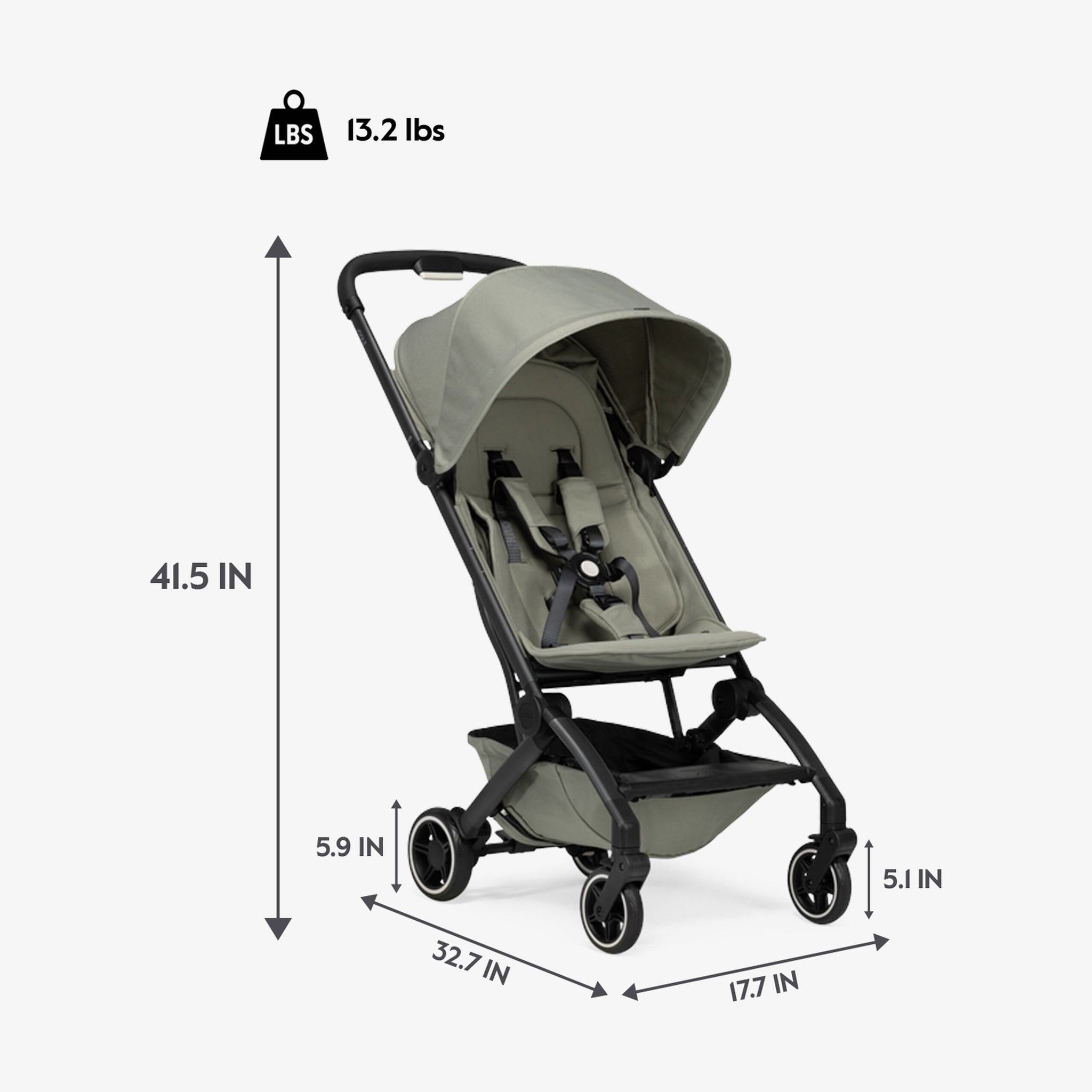 Joolz Aer+ Lightweight Stroller