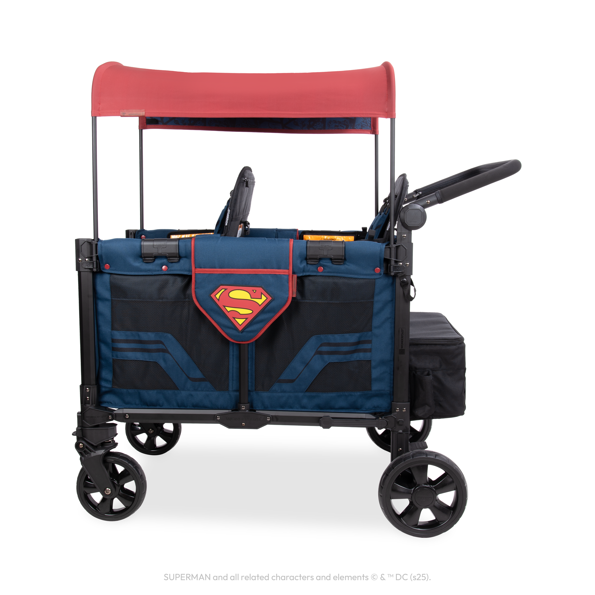 sam's club double stroller Buy Wonderfold W4 Elite Pro (4-Seater) Double Seater Stroller Wagon (Superman) Online – Supreme Stroller