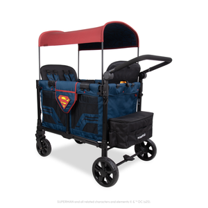 wonderfold w4 elite quad folding stroller wagon Buy Wonderfold W4 Elite Pro (4-Seater) Double Seater Stroller Wagon  (Superman) Online – Supreme Stroller