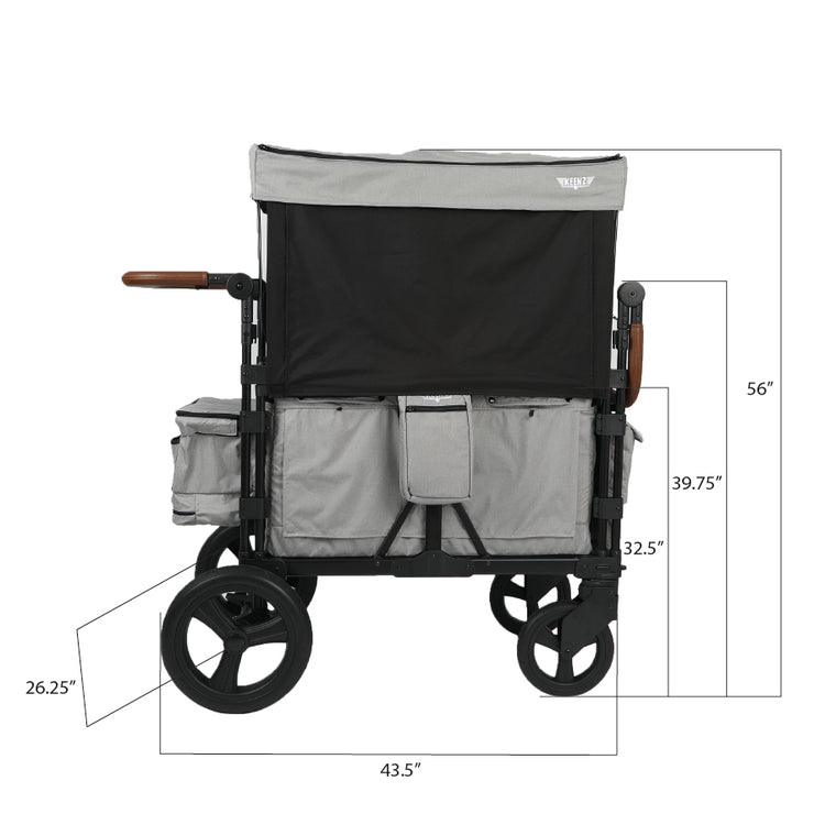 Buy Keenz XC 2.0 Luxury Comfort Stroller Wagon 2 Passenger