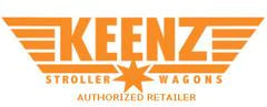 Keenz XC+ 2.0 Luxury Comfort Stroller Wagon - 4 Passenger (Cream)