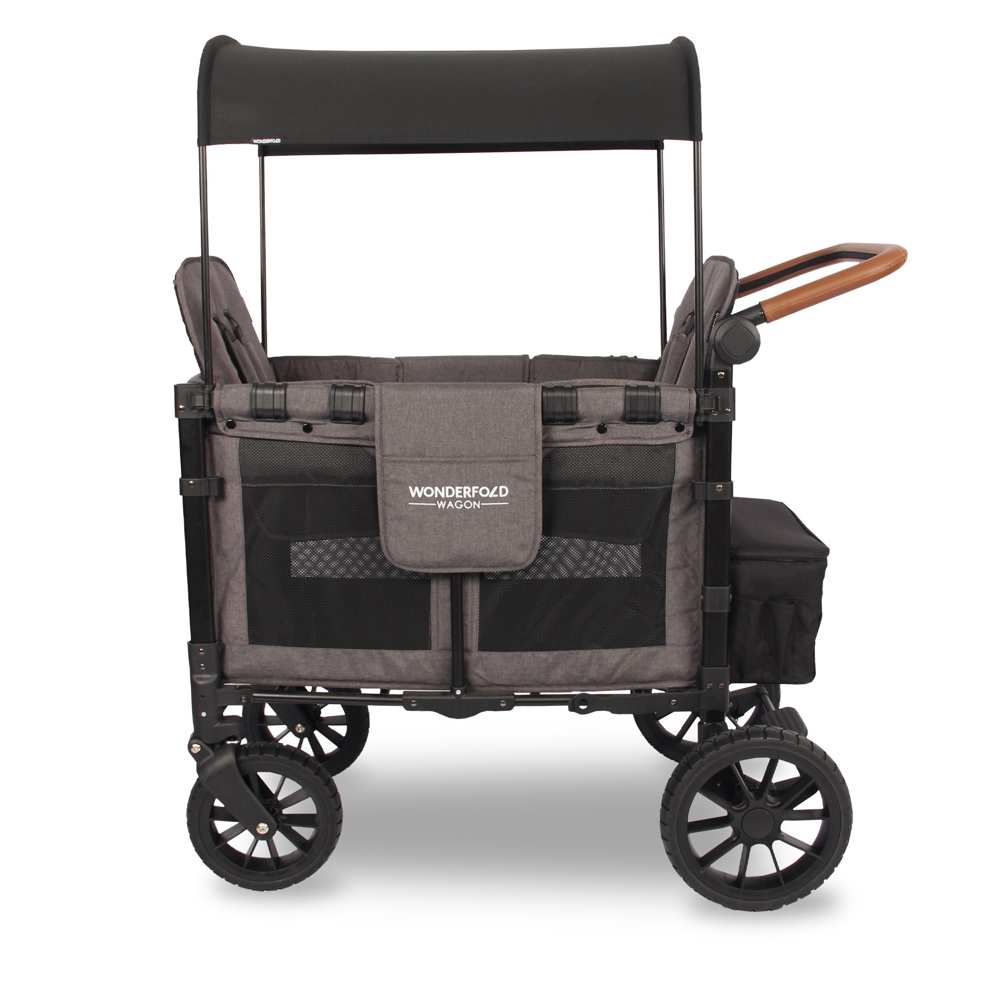 Buy Wonderfold W2 Luxe Multifunctional Stroller Wagon (2 Seater) (Charcoal Grey) Online – Supreme Stroller