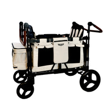 Keenz XC+ 2.0 Luxury Comfort Stroller Wagon - 4 Passenger (Cream)