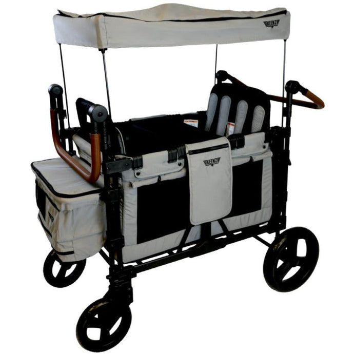Keenz XC+ 2.0 Luxury Comfort Stroller Wagon - 4 Passenger (Grey)