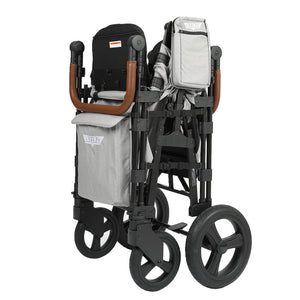 Keenz XC 2.0 Luxury Comfort Stroller Wagon - 2 Passenger (Mocha)
