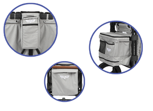 Keenz XC+ 2.0 Luxury Comfort Stroller Wagon - 4 Passenger (Cream)