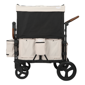 Keenz XC+ 2.0 Luxury Comfort Stroller Wagon - 4 Passenger (Cream)